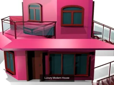 Modern House  3D Model Collection