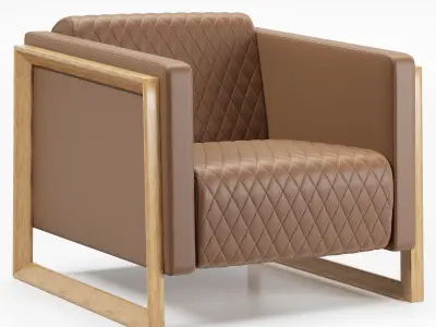 Mena armchair by FrancoCrea 3D model