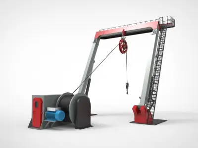 Offshore Lifting Equipment 3D model