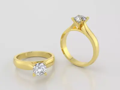 Round 0-75-CT Quarter Round Profile Shank Width 2-90mm 3D print model