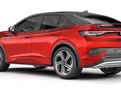 Volkswagen ID5 GTX 2022 3D model