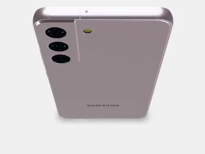 Samsung Galaxy S225 Gold Rose Gold Low-poly 3D model