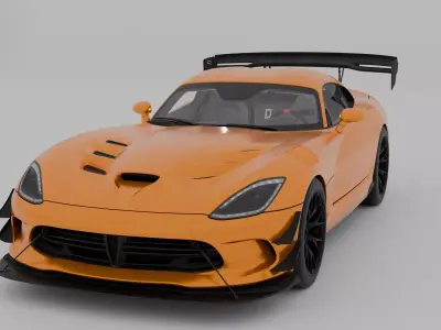 Dodge Viper ACR 3D model