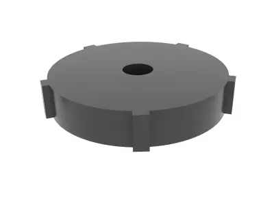 Volkswagen Touareg - wiper gear 7L6955119B 3D print model