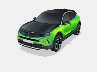 Opel Mokka-e 2021 Low-poly 3D model