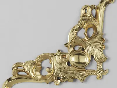 trim ornament 23 Low-poly 3D model