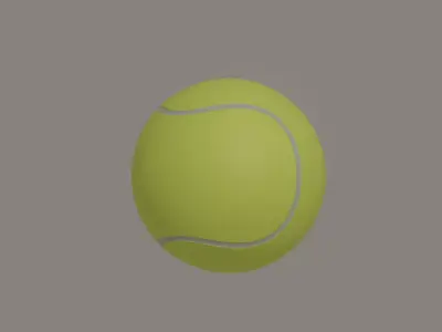 Tennisball 3D model