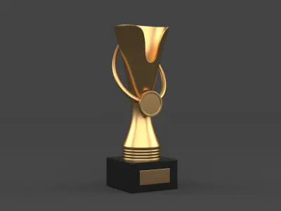 Trophy Cups 3D model 107