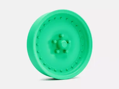 15x3 Center Line Auto Drag Wheel and Brake 3D print model