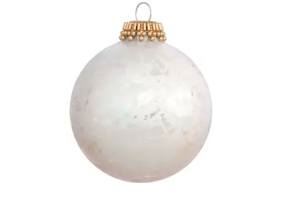 Christmas ball - pearly 3D model