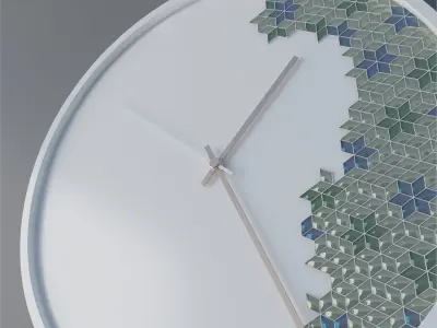 wall watch 4 3D model