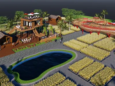 Country House 3D model