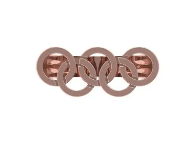 Wedding Ring  3D print model 36