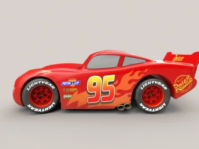 Lightning McQueen  3D model