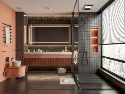 Bathroom 44 3D model
