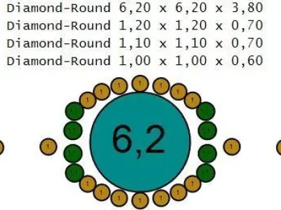 ring code 176 3D print model