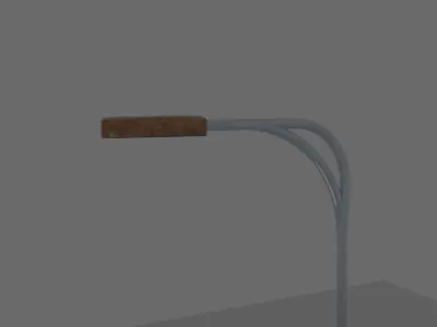 Street light pole Free 3D model