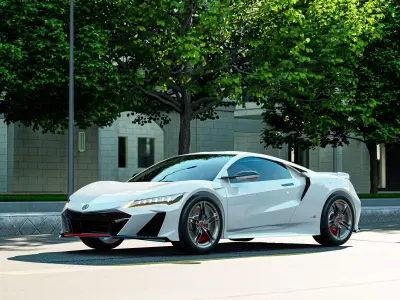 Acura NSX  2022 3DS MAX model  3D model