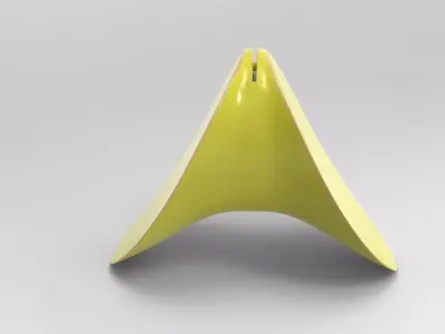 Kozi Vase Low-poly 3D model
