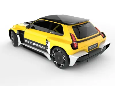Renault 5 Turbo 3E 3D model