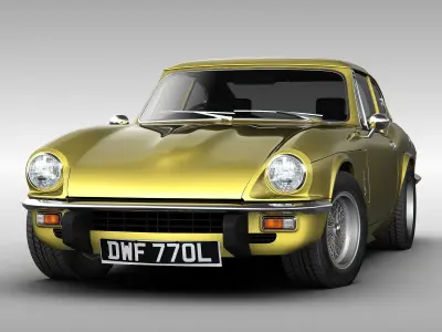 Triumph GT6 MK3 1973 3D model