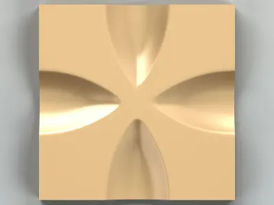 Wall panel 011 3D model
