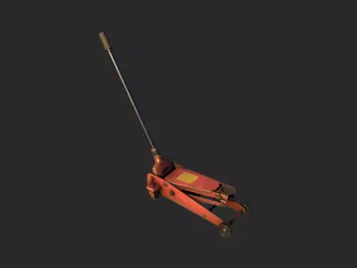 Car Jack Low-poly 3D model