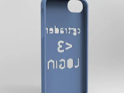 CGTrader loves LOGIN iPhone Printable Case Free 3D print model