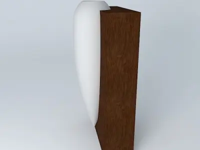 vase glass Free 3D model