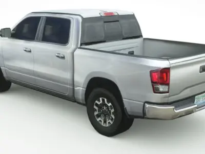 Generic Pickup v4 Low-poly 3D model