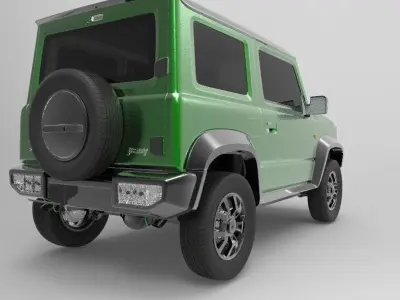 Suzuki Jimny 2019 3D model
