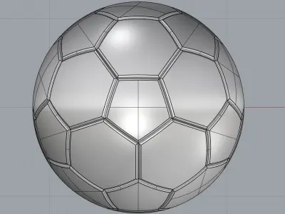 Soccer ball  3D print model