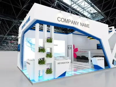 exhibition 3D model 7