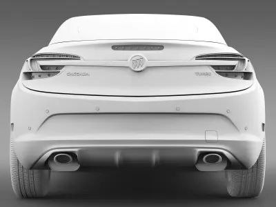 Buick Cascada Turbo 2016 3D model