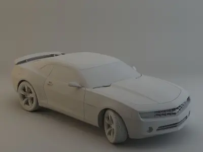 Realistic Lighting Studio 3D model