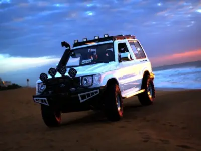 MITSUBISHI MONTERO DAKAR 2008 3D model