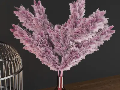 Decoration set by Maisons du Monde 3D model