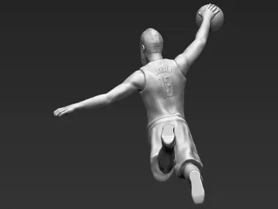 James Harden 3D printing ready stl obj formats 3D print model