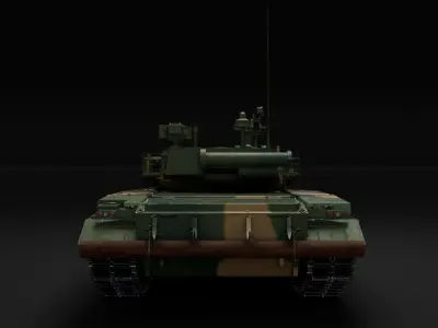 Type 98 MBT 3D model