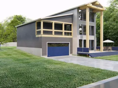 X9 3 STORY LUXURY HOUSE FREE 3D MODEL Free 3D model