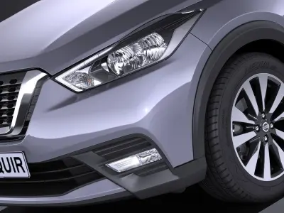 Nissan Kicks 2017 3D model