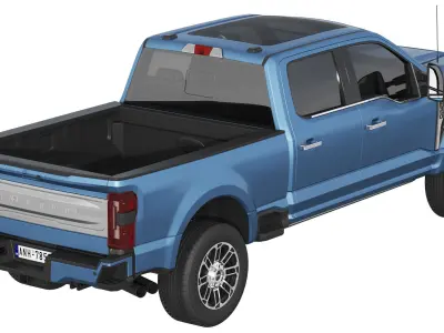F-350 Super Duty Limited Edition 2024 3D model