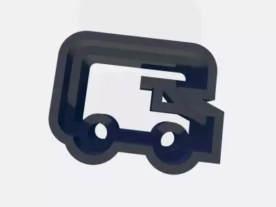 SET 10 KEYCHAINS 3D print models car gear train 3D print model