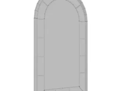 Mirror-arch Florence F1596ABR 3D model