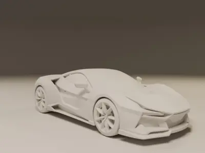super sports 3D print model