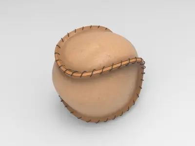 HaptikBall Low-poly 3D model
