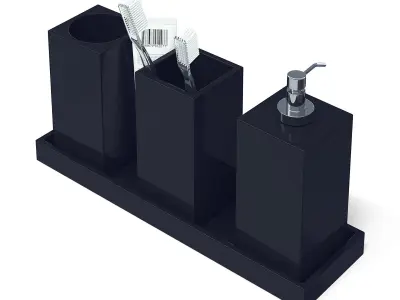 Bathroom Accessories 3D model
