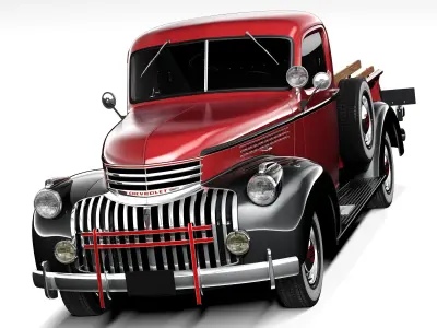 Chevrolet Pickup 1946 3D model