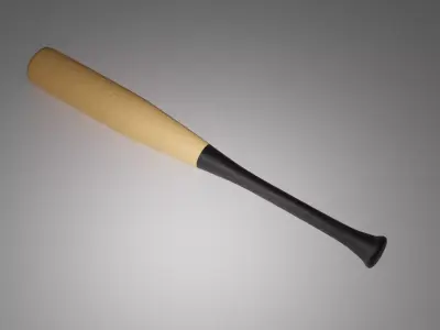 Baseball Bat Free 3D model purchase