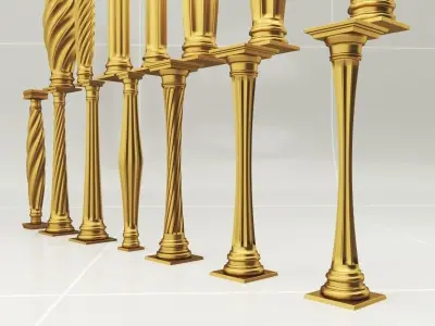 New Columne collection 3D model